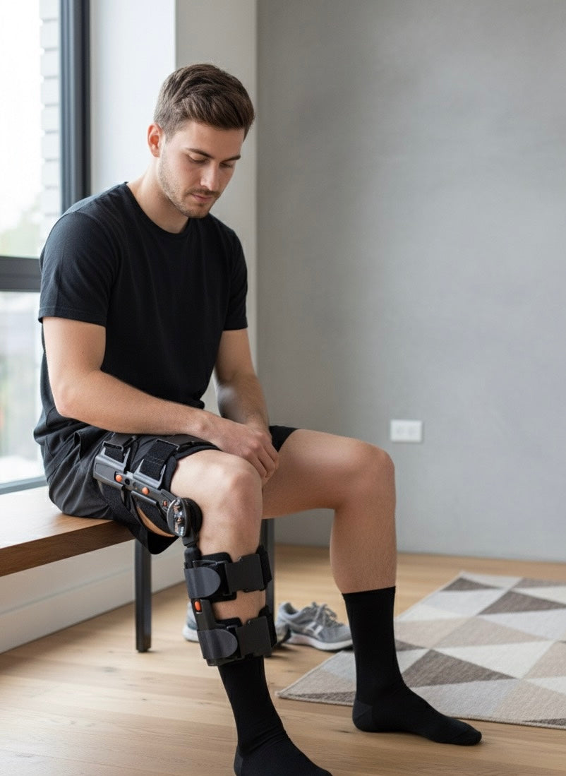 Tutore Ginocchio Post-Operatorio ROM – Recovio