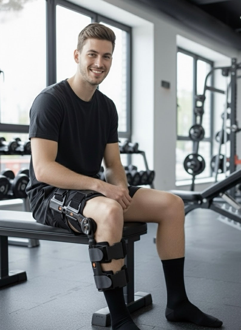 Tutore Ginocchio Post-Operatorio ROM – Recovio