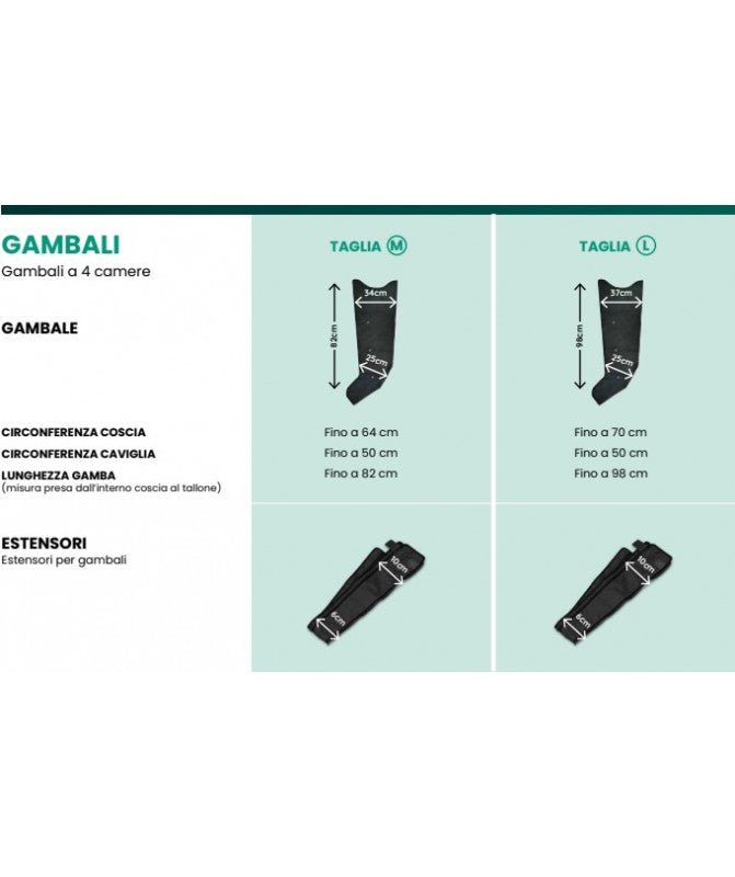 I-PRESS - Dispositivo per pressoterapia a 4 camere - I-Tech