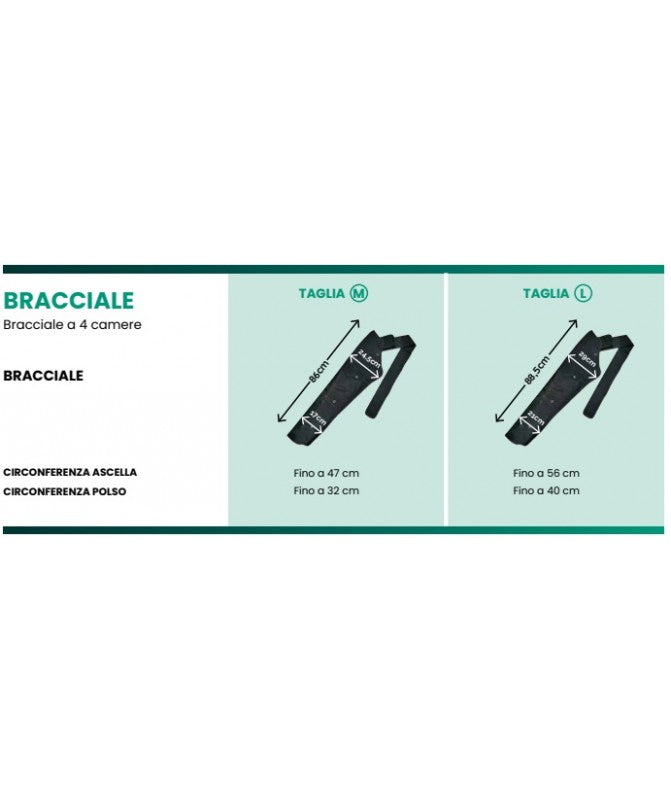 I-PRESS - Dispositivo per pressoterapia a 4 camere - I-Tech